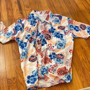 Coors Light Mets Hawaiian Shirt